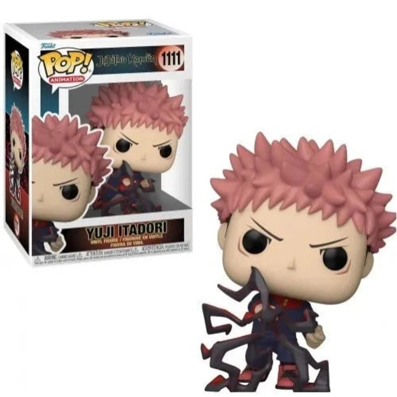 Funko Pop! Animation 1111 Jujutsu Kaisen -Yuju Itadori (Black Flash) Vinyl